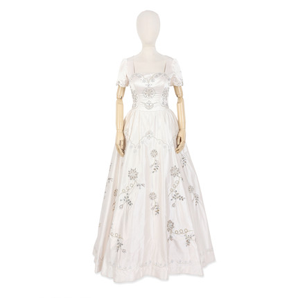 Bonhams : Vanessa Kirby (as Princess Margaret) A Coronation Gown and ...