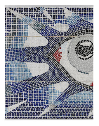 John Lennon The 'Psychedelic Eye' Mosaic Commissioned By John Lennon For His Swimming Pool At His Kenwood Home, circa 1965, image 9