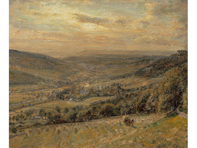 Herbert Royle - Haymaking (poss wharfe)