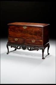 C18th Irish blanket chest