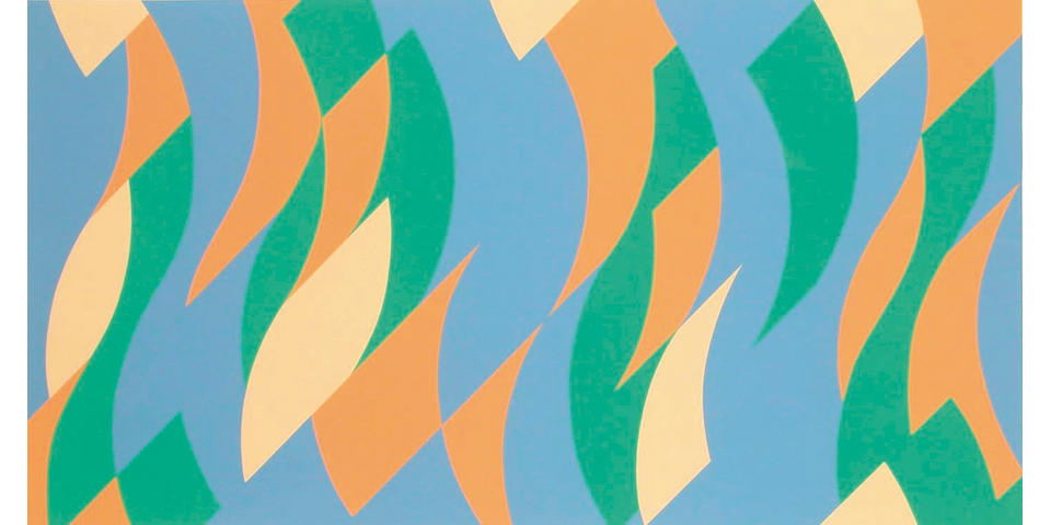 Bridget Riley Frieze (Schubert 44)