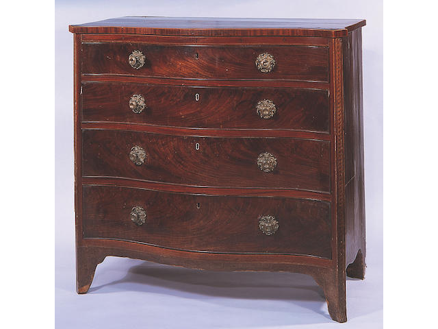 A George III mahogany chest