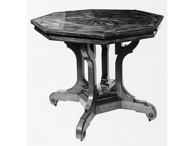 A Victorian centre table,