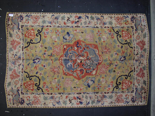 A European carpet of Chinese design,  Germany, circa 1920,  293cm x 196cm