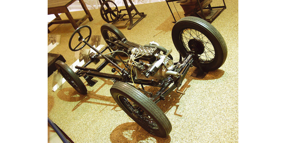 1928 Austin Seven chassis with engine  Chassis no. C/74333 Engine no. M/74616