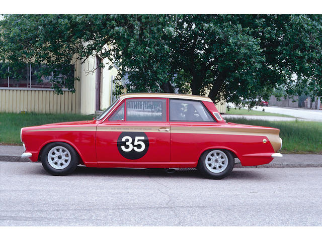 The ex-Alan Mann Racing, one owner since 1967,1964 Ford Lotus-Cortina  Chassis no. BA74EU59032