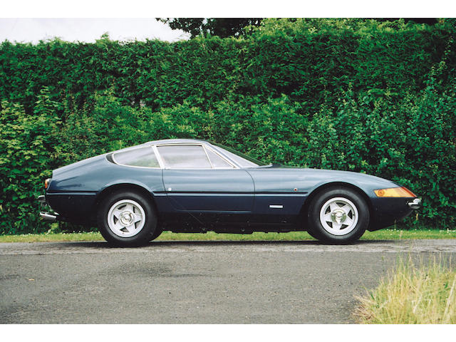 The ex-London Motor Show, 2,800 miles from new,1971 Ferrari 365GTB/4 Daytona Berlinetta  Chassis no. 14513