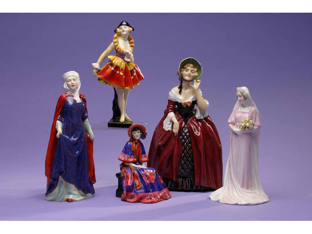 A Doulton figure Harlequinade