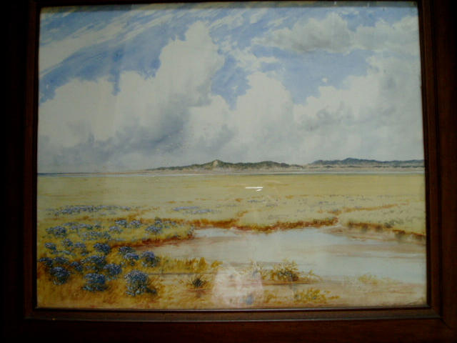 Frederick Henry Partridge (20th Century) Blakeney Point on the Norfolk coastSigned and dated 1923, watercolour heightened with bodycolour,