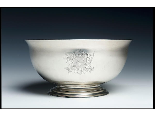 A good George II bowl by John Swift, 1732,