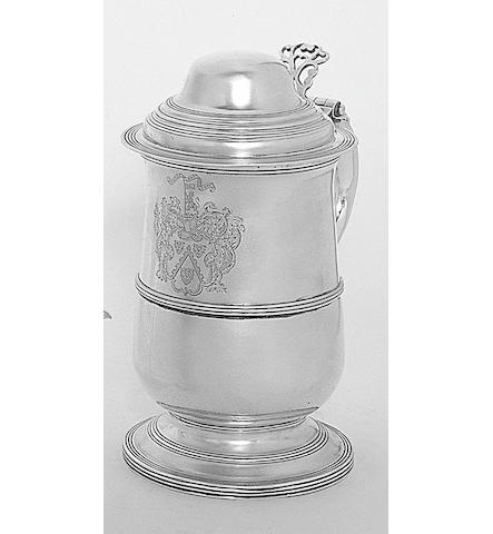 A George III tankard, by George Smith & Thomas Hayter, 1802,