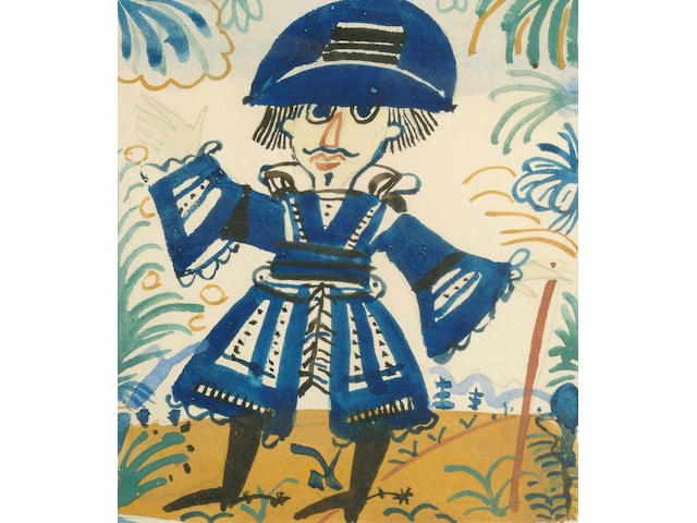 Andre Derain (French, 1880-1954) The Captain 20 x 18cm.