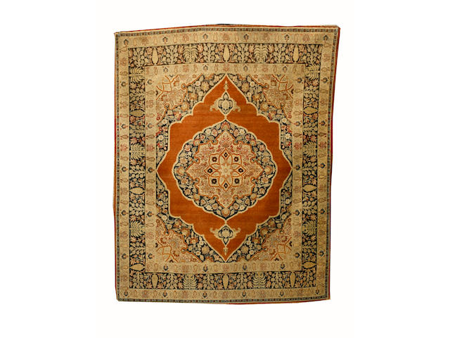 A Tabriz rug North West Persia, 160cm x 128cm