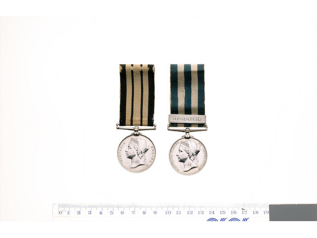 A rare Tel-El-Kebir casualty pair to Private A.Michie, Royal Highlanders,