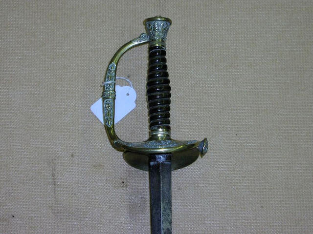 A French infantry officer's sword