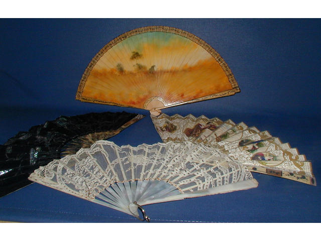A collection of fans,