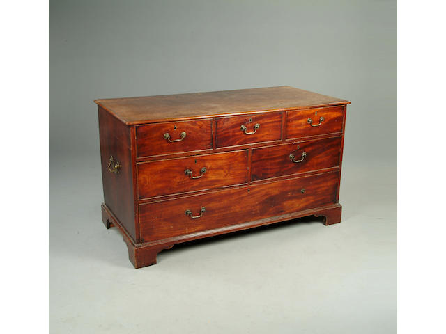 A George III mahogany chest