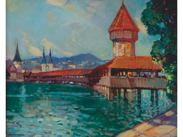 Leonard Richmond (1889-1965) 'Lucerne'