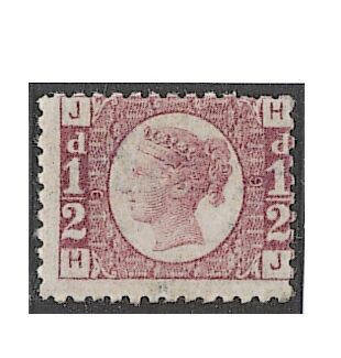1870 &#189;d.: plates 1 to 20 complete unmounted mint, mainly fine and fresh.
