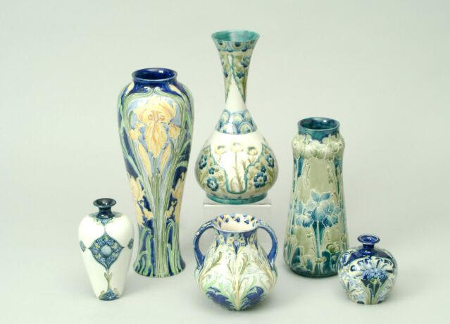 A Macintyre Moorcroft "Florian ware" vase