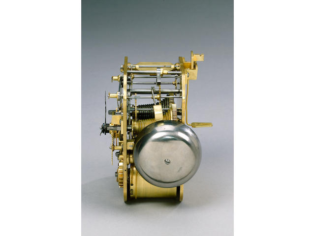 An important mid 18th century ormolu clock George Graham, London 41cms. high.