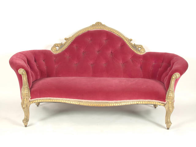 A 19th Century settee