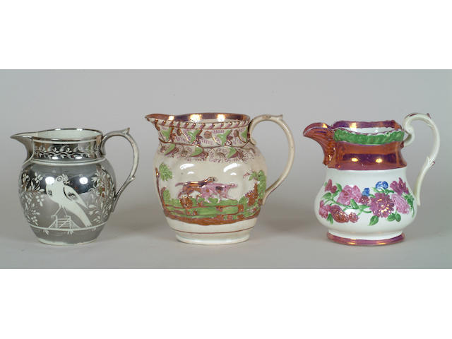 A Sunderland lustre jug