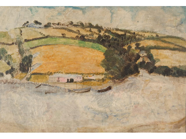 Winifred Nicholson ,N.E.A.C. (1893-1981) Restronguet