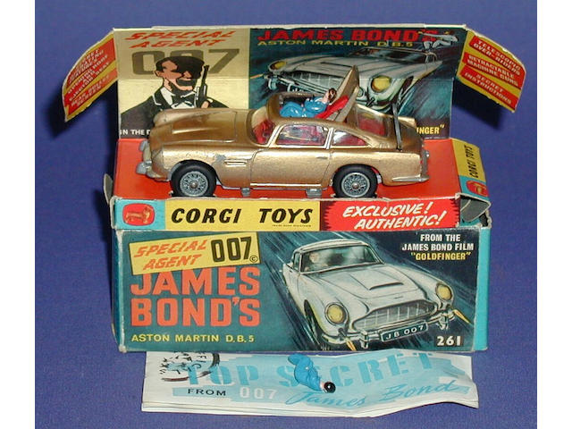 Corgi 261 James Bond Aston Martin DB5