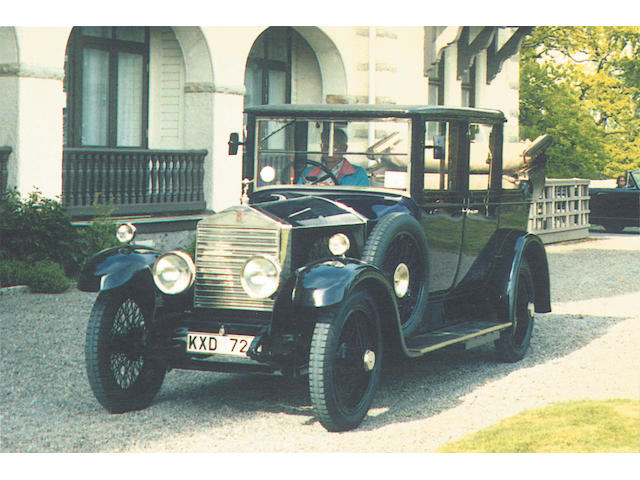 1925 Rolls-Royce 20hp Landaulette  Chassis no. GNK55 Engine no. G1253