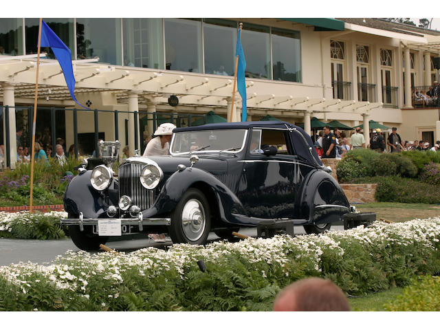 The ex-James Bond '007',1937 Bentley 4&#188;-litre Drophead Coupe  Chassis no. B129 JY Engine no. T7BR