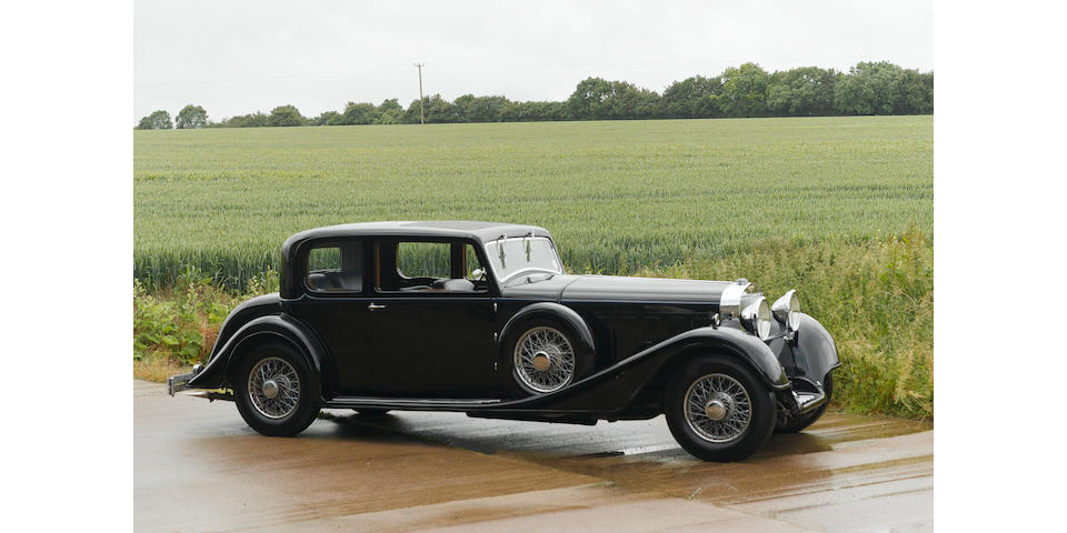 1934 Hispano-Suiza Type 68 J12 Pillarless Saloon  Chassis no. 14034 Engine no. 1096