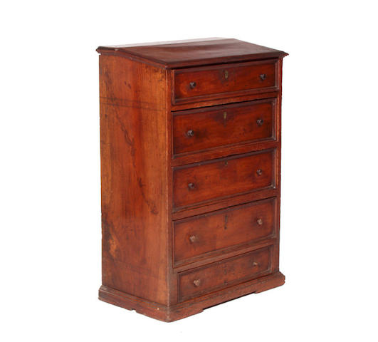 A Victorian mahogany cabinet