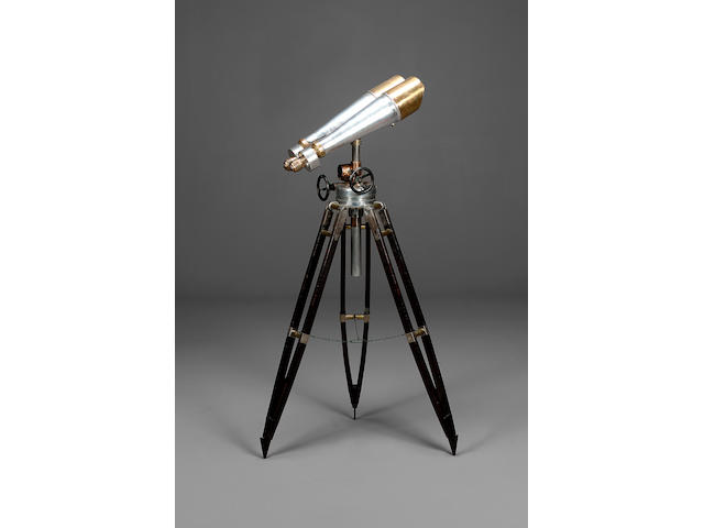 A Large Pair of 20 x 120 mm Binoculars, Japanese, second quarter of the 20th century,