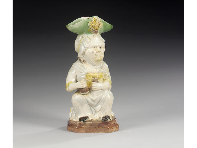 A Martha Gunn Toby jug, circa 1790,