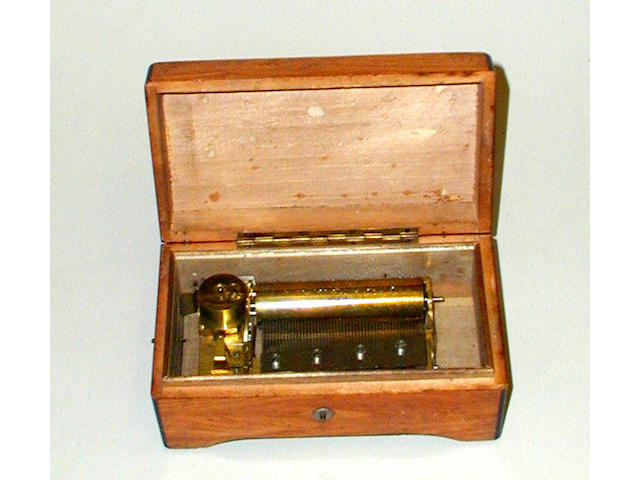 A small musical box,