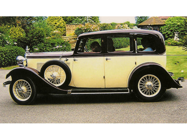 1934 Sunbeam Dawn Saloon  Chassis no. 6358T Engine no. 6367F
