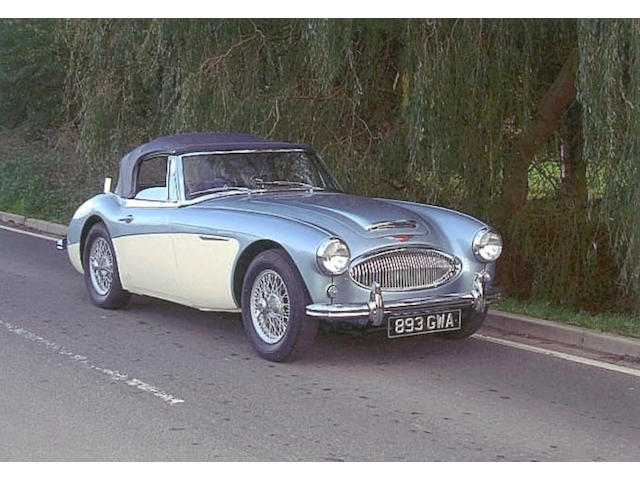 1963 Austin-Healey 3000 MkII Convertible  Chassis no. 4/BJ7-23484 Engine no. 29FUH-4667