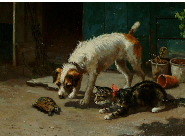 Arthur Duke (British, d.1905) 'Don't Hurry', 11 5/8 x 15 5/8 in. (29.6 x 39.7 cm.)