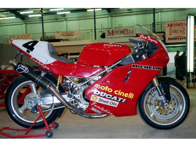 The ex-Carl Fogarty, Michael Rutter, Northwest 200-winning,1993 Ducati 888 Corsa  Frame no. ZDM888S002154
