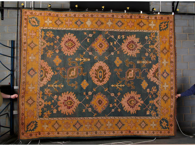 An Ushak carpet West Anatolia, 380cm x 300cm