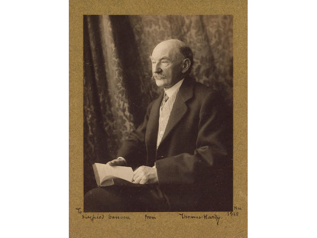 HARDY, THOMAS (1840-1928, poet and novelist, O.M.) PORTRAIT BY OLIVE EDIS (1876-1955),