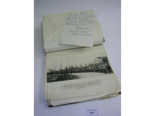 Captain Edward Lees - A photographic history of events and people held at No.II (S) P/W camp, Island Farm Camp, Bridgend, Glam, April 1946 onwards