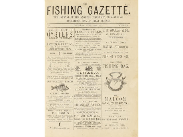 FISHING GAZETTE The Fishing Gazette, vol. 1-143 (lacking vol. 110, 112, 122-123, 125)