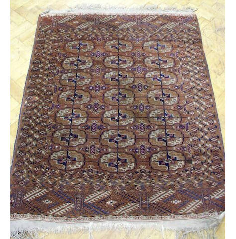 A Tekke rug, 1.46 x 1.10cm