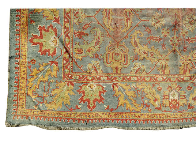 An Ushak carpet, 430 x 360cm