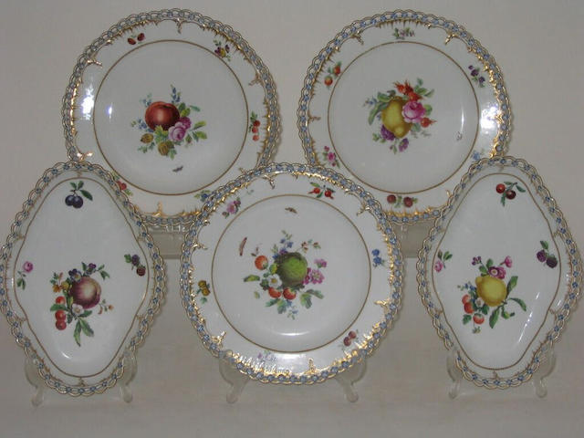 A Berlin dessert service