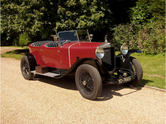 1926 Ballot 2LTS Lagache-Glazmann-style Tourer  Chassis no. 3256 Engine no. 47632