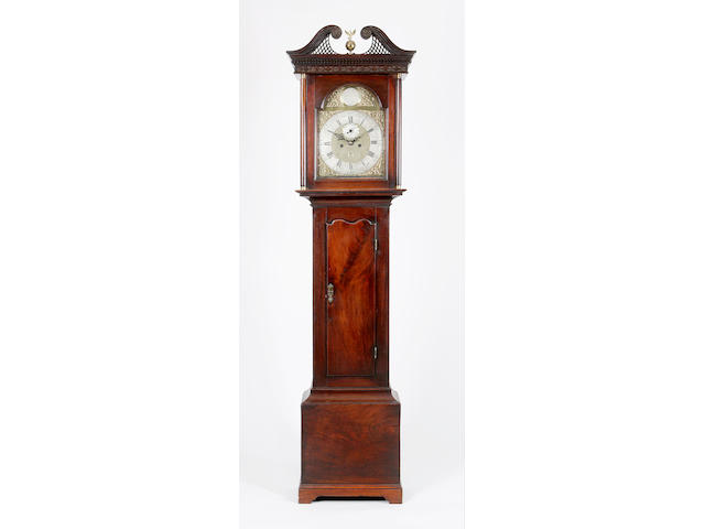 A George III mahogany eight-day longcase clock,