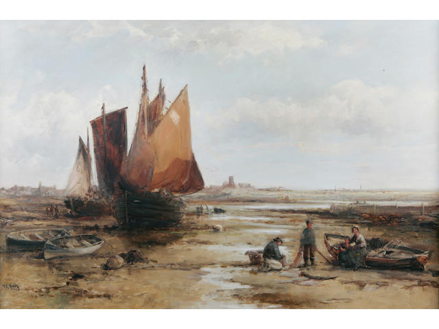 William Edward Webb (British 1862-1903) 59 x 90cm.